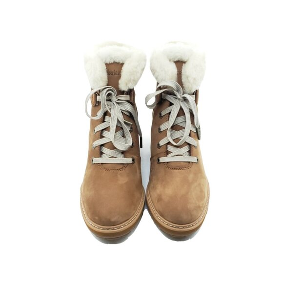 Timberland Sienna High Waterproof Tan Nubuck Leather Ankle Boots Womens US 7 - Picture 3 of 11